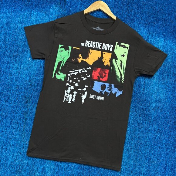 Beastie Boys Root Down Brown Rap T-Shirt Size Small - Picture 3 of 4